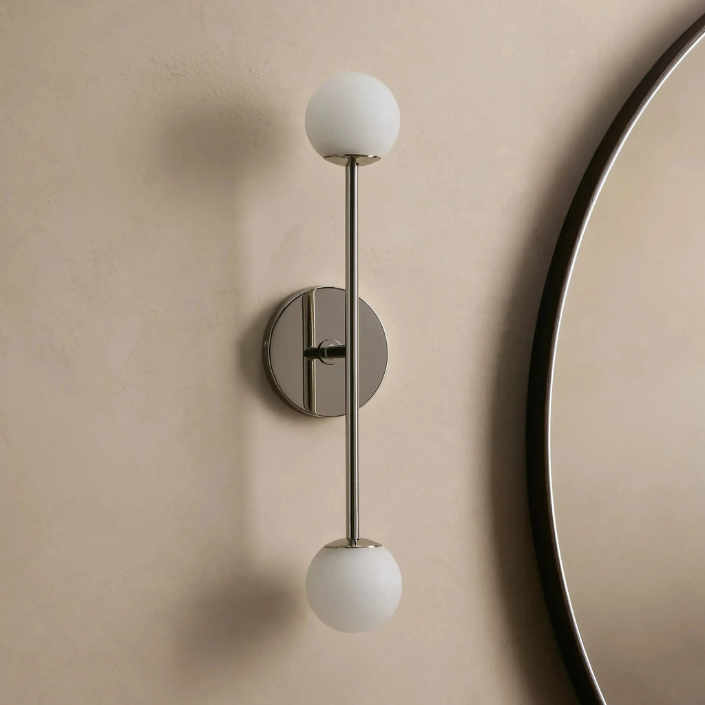 Gemmelle Double Alabaster Wall Sconce, view 6