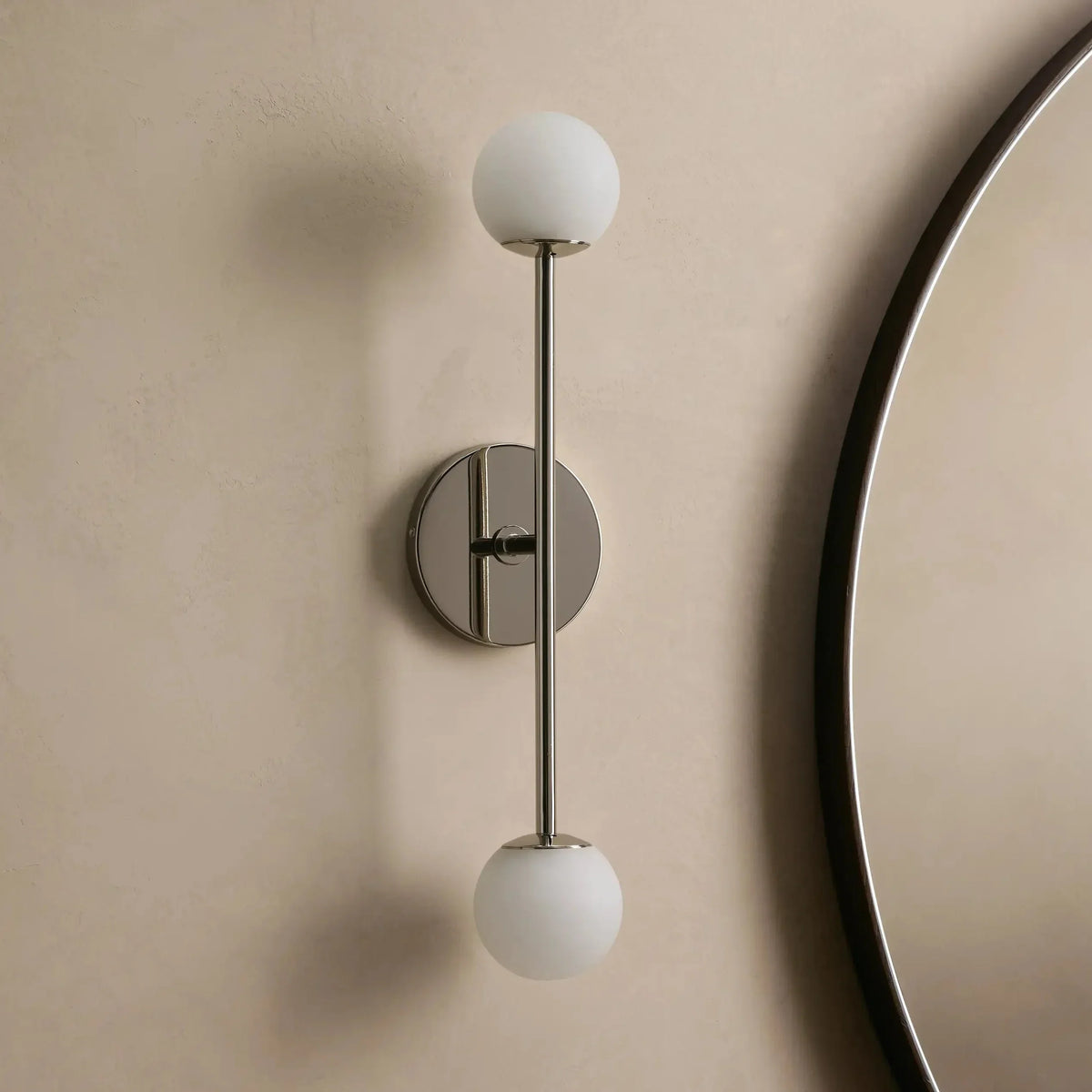 Gemmelle Double Alabaster Wall Sconce, view 6