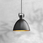 Domavel Metal Dome Pendant, 10/14/18 Inch, view 6