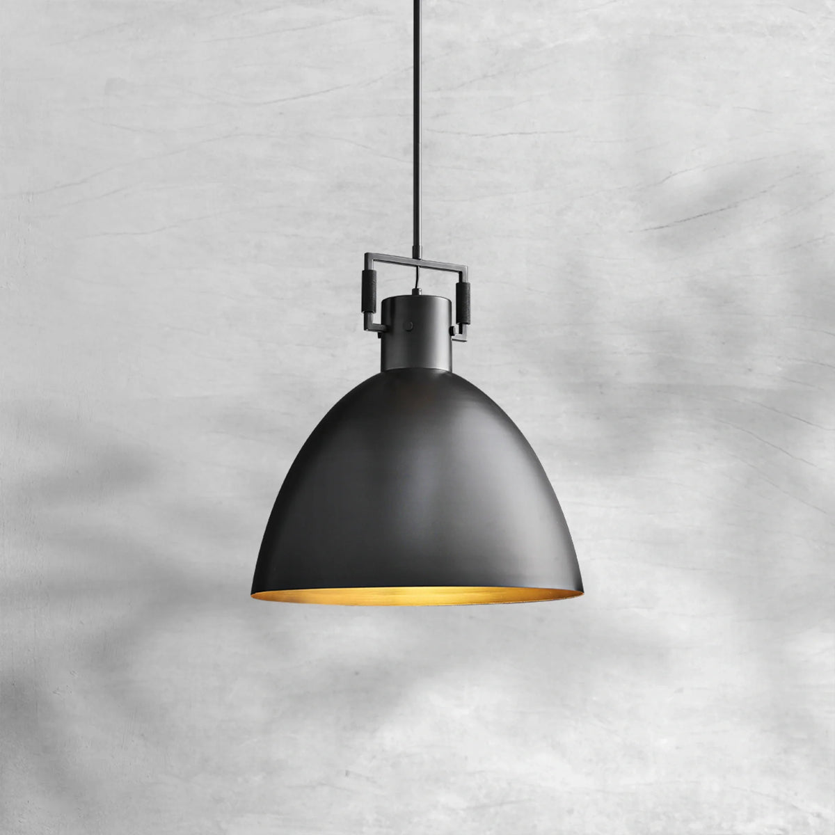 Domavel Metal Dome Pendant, 10/14/18 Inch, view 6