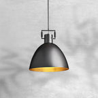 Domavel Metal Dome Pendant, 10/14/18 Inch, view 4