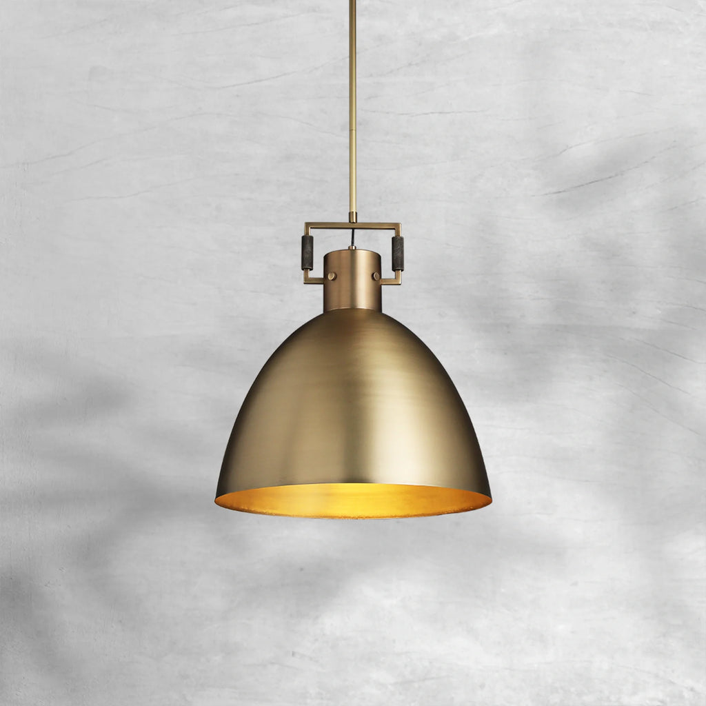 Domavel Metal Dome Pendant, 10/14/18 Inch
