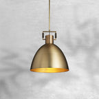 Domavel Metal Dome Pendant, 10/14/18 Inch