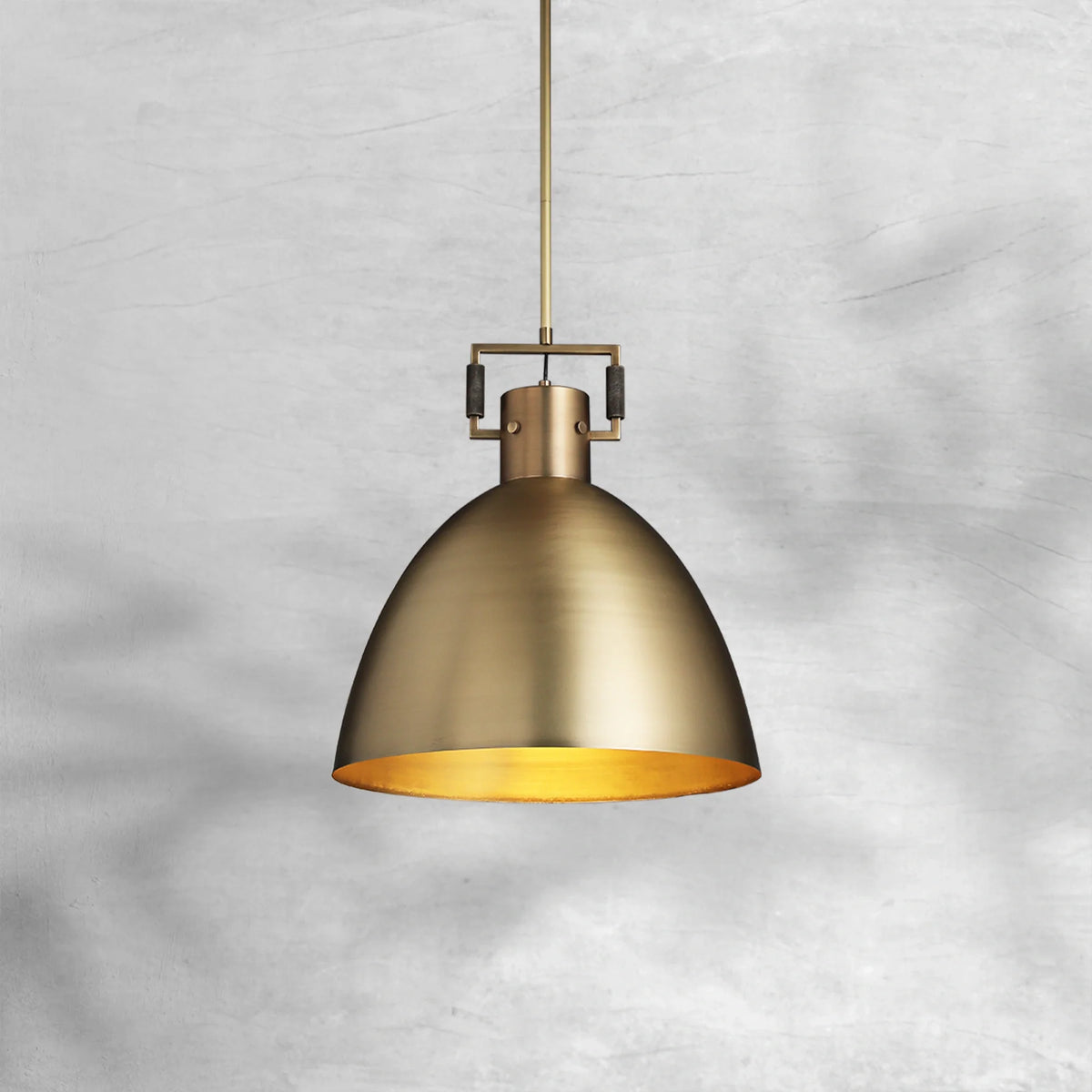 Domavel Metal Dome Pendant, 10/14/18 Inch