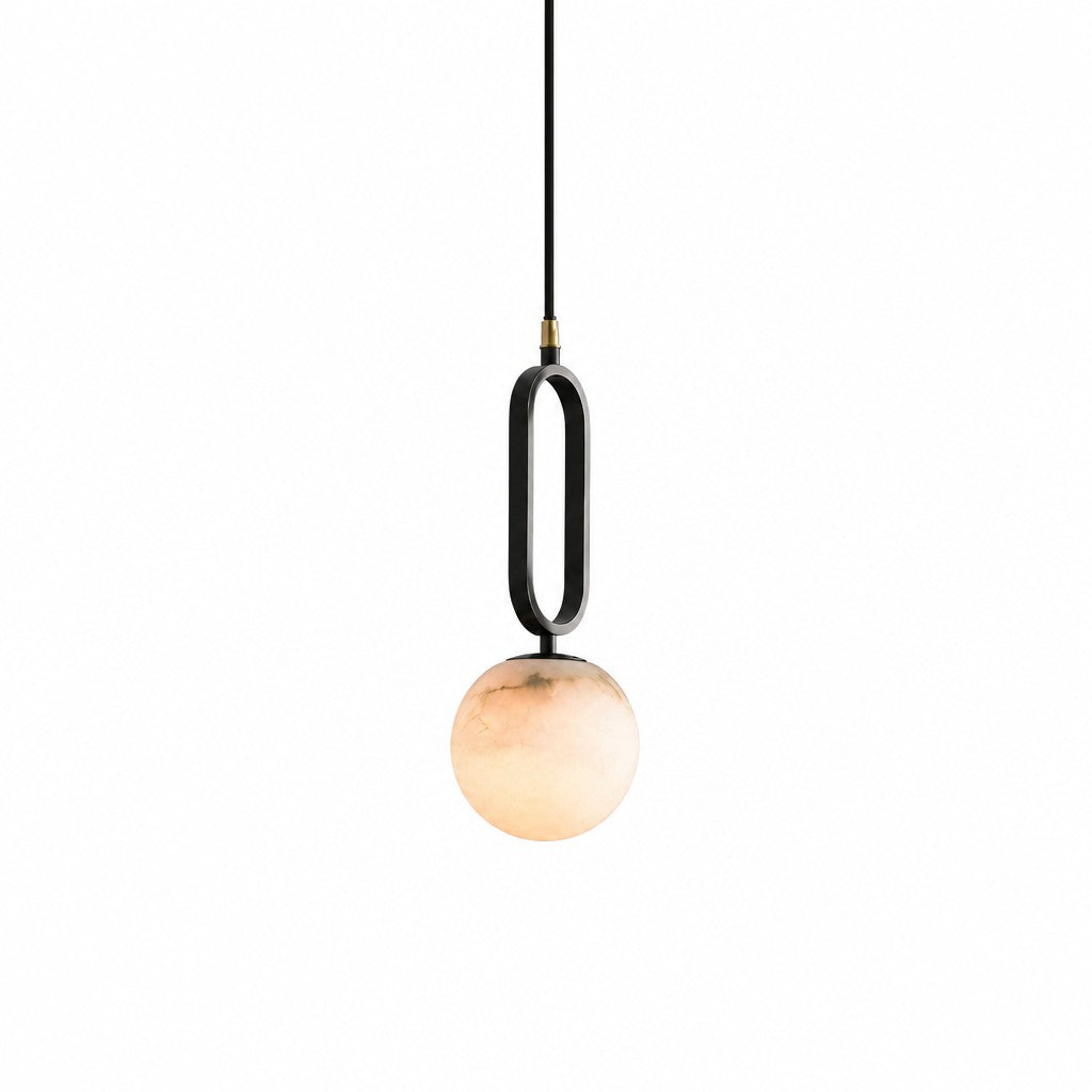 Albrin Alabaster Sphere Mini Pendant