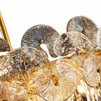 Aurivelle Copper & Crystal Chandelier