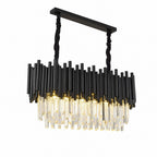 Noirelle Linear Crystal Chandelier