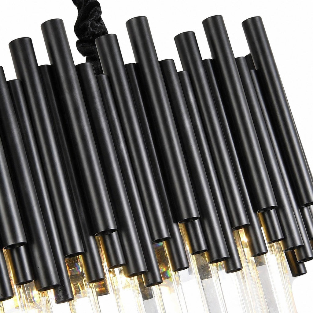 Noirelle Linear Crystal Chandelier