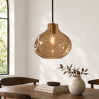 Pellune Bubble Glass Pendant, 12 Inch