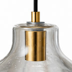 Pellune Bubble Glass Pendant, 12 Inch