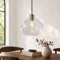 Pellune Bubble Glass Pendant, 12 Inch
