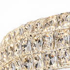 Calvessa Tiered Crystal Ring Chandelier