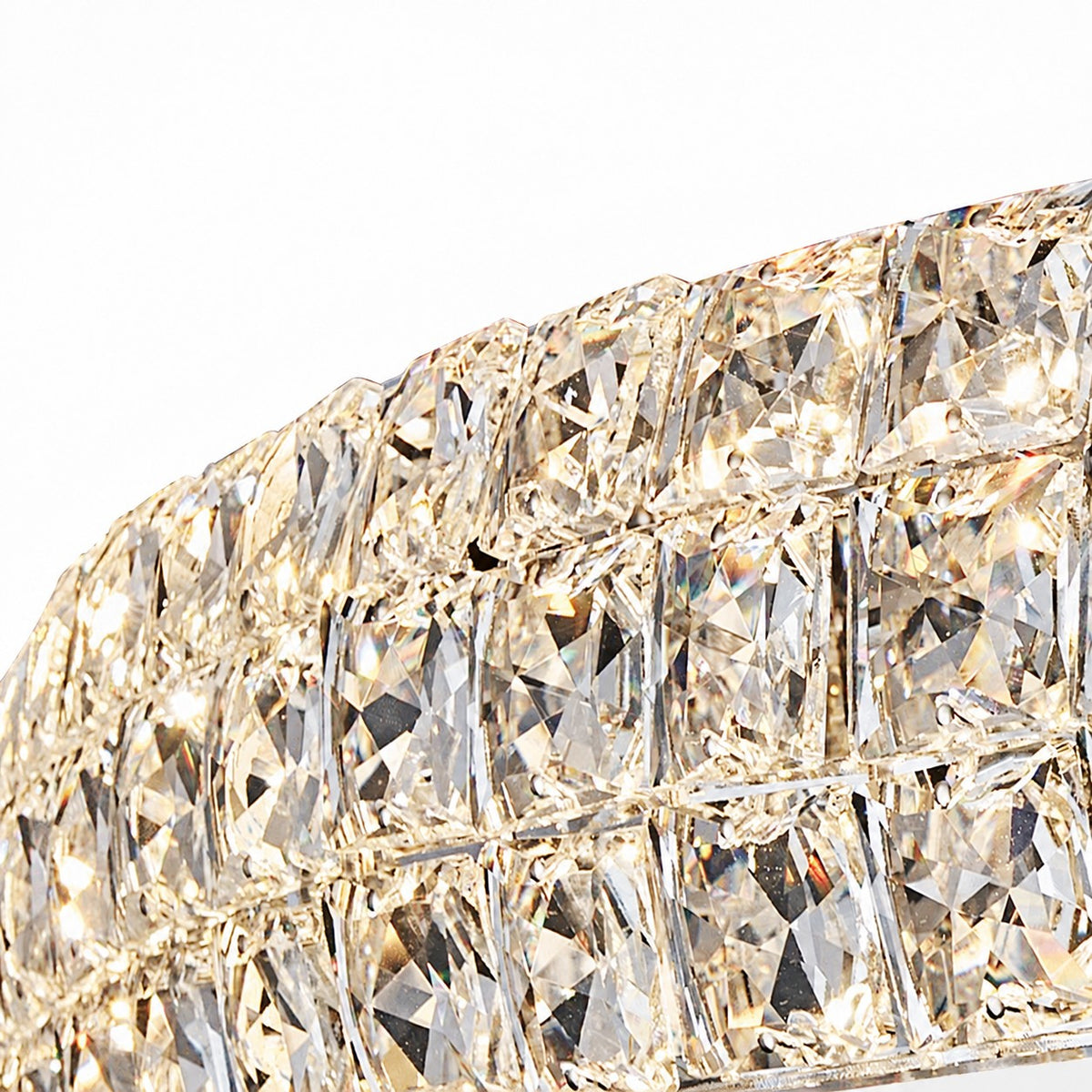Calvessa Tiered Crystal Ring Chandelier