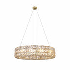 Calvessa Tiered Crystal Ring Chandelier