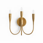 Candrova Three-Light Candelabra Sconce