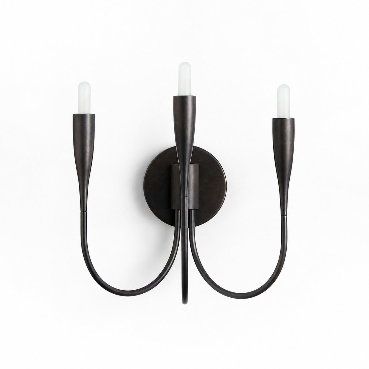 Candrova Three-Light Candelabra Sconce