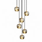 Cascelle Glass Globe Staircase Pendant