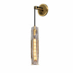 Lustrelle Crystal Drop Wall Sconce, Brass