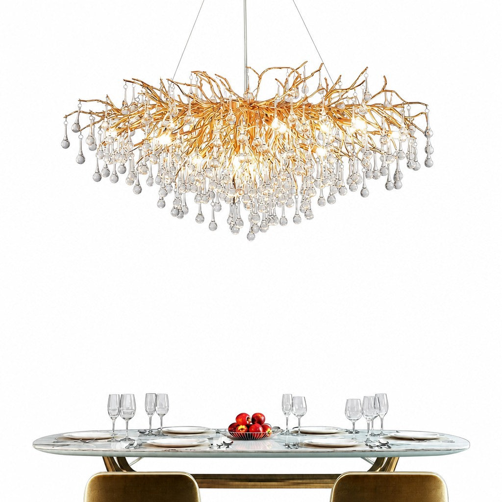 Soravine Raindrop Branch Chandelier