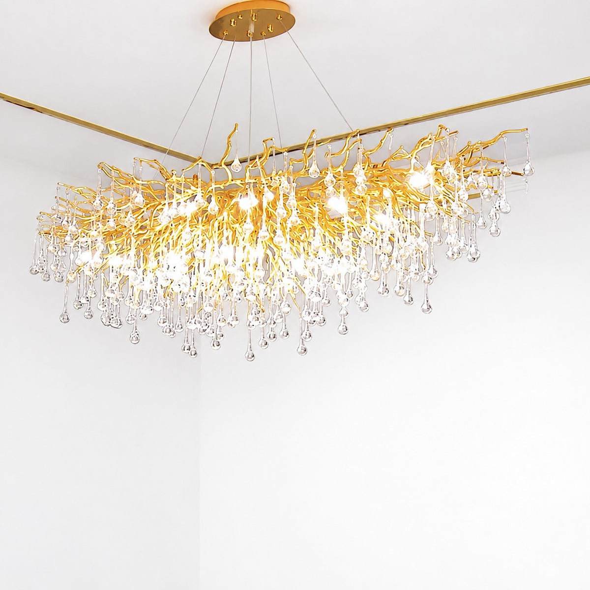 Soravine Raindrop Branch Chandelier
