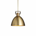 Domavel Metal Dome Pendant, 10/14/18 Inch