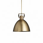 Domavel Metal Dome Pendant, 10/14/18 Inch
