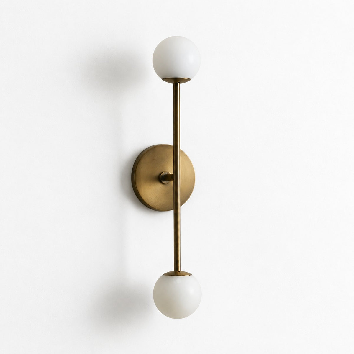 Gemmelle Double Alabaster Wall Sconce