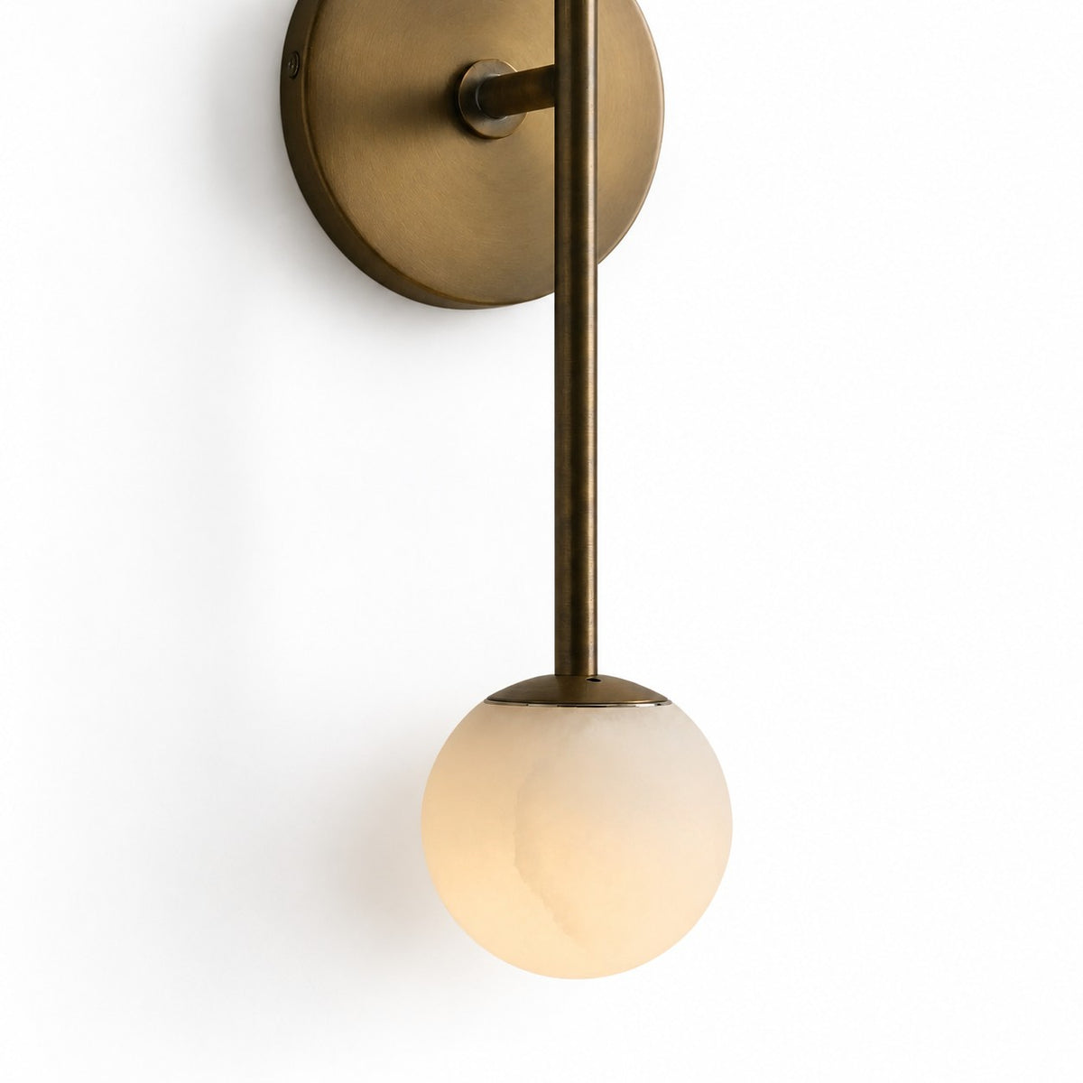 Gemmelle Double Alabaster Wall Sconce