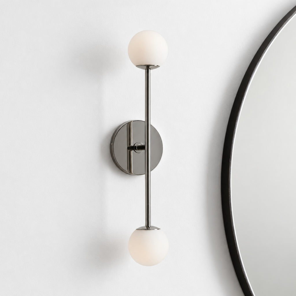 Gemmelle Double Alabaster Wall Sconce