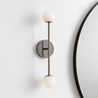 Gemmelle Double Alabaster Wall Sconce